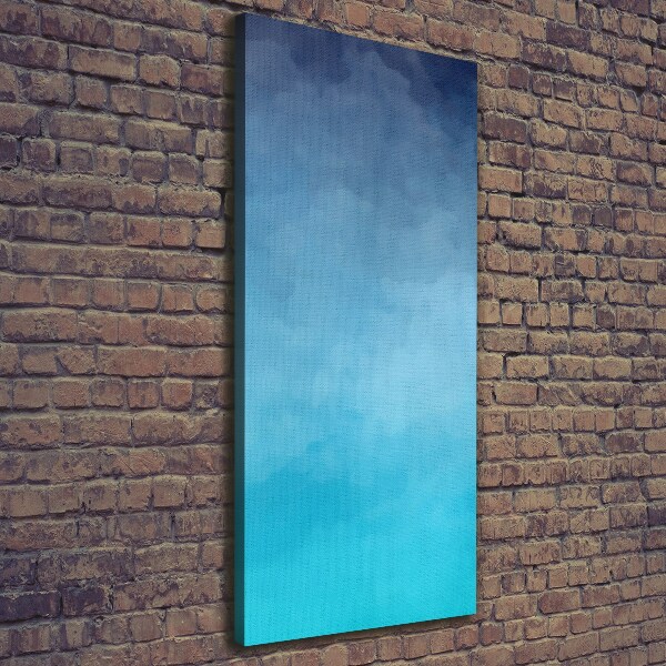 Foto leinwand vertikales Rauch