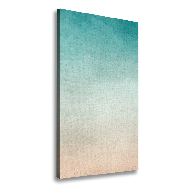 Foto auf leinwand vertikales Rauch