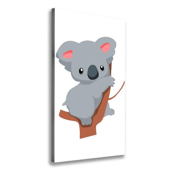 Foto auf leinwand vertikales Panda auf einem Baum