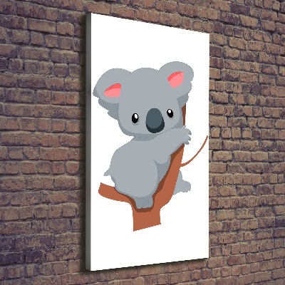 Foto auf leinwand vertikales Panda auf einem Baum