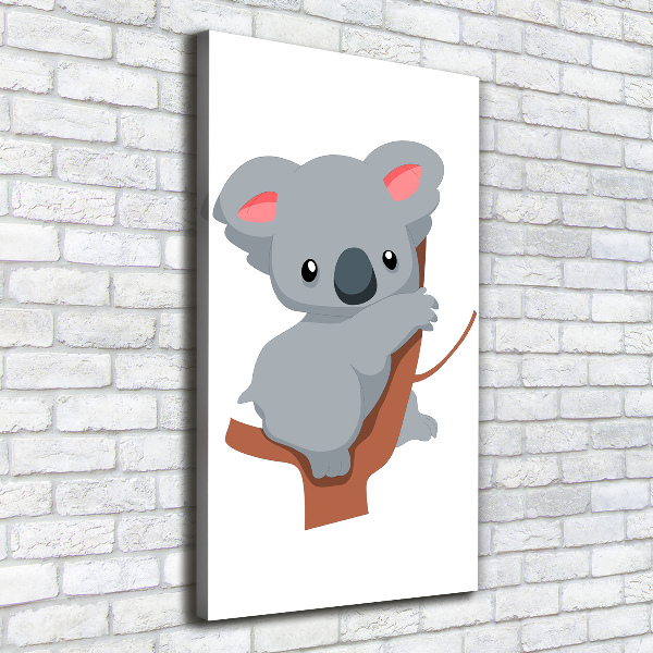 Foto auf leinwand vertikales Panda auf einem Baum