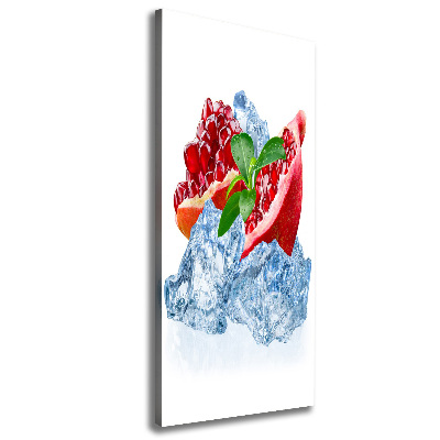 Wandbild vertikales Granate