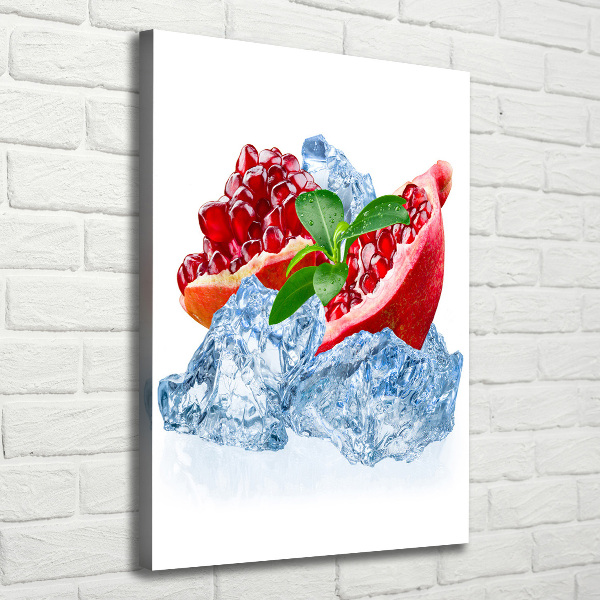 Wandbild vertikales Granate