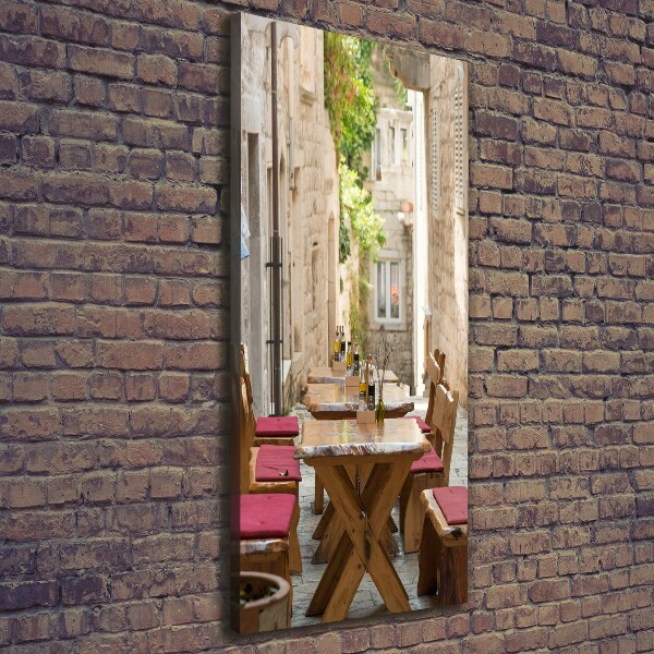 Foto leinwand vertikales Korčula, Kroatien