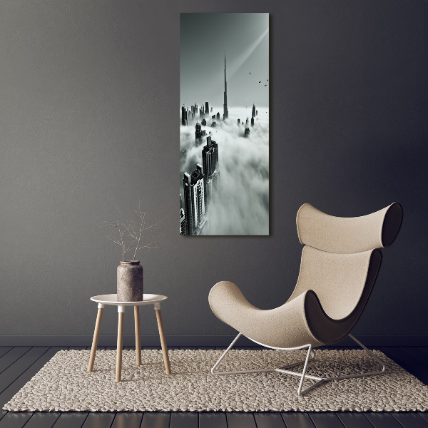 Wandbild vertikales Wolkenkratzer