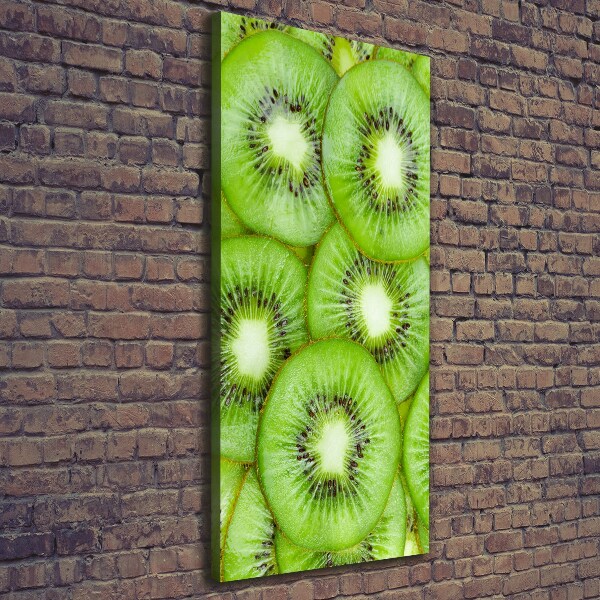Foto leinwand vertikales Kiwi
