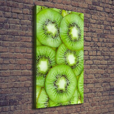 Foto leinwand vertikales Kiwi