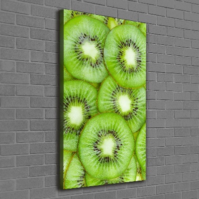 Foto leinwand vertikales Kiwi