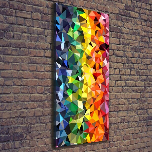 Foto leinwand vertikales Geometrischer Hintergrund