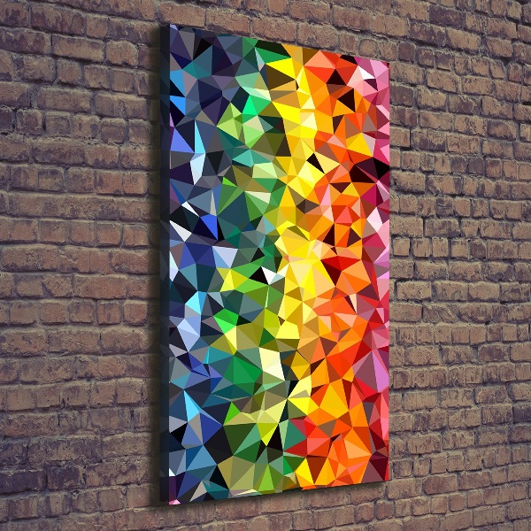 Foto leinwand vertikales Geometrischer Hintergrund