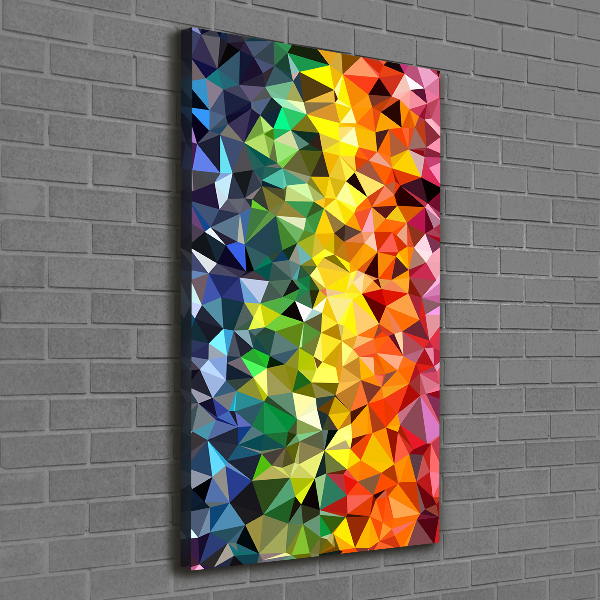 Foto leinwand vertikales Geometrischer Hintergrund