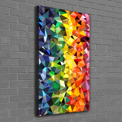 Foto leinwand vertikales Geometrischer Hintergrund