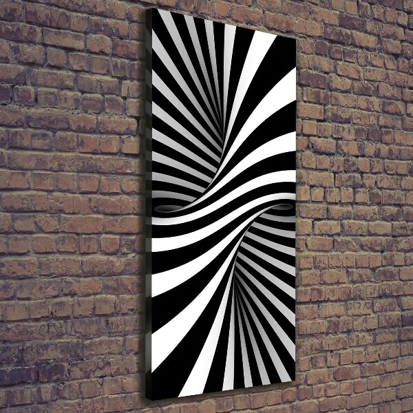 Foto auf leinwand vertikales Abstrakter Wirbel