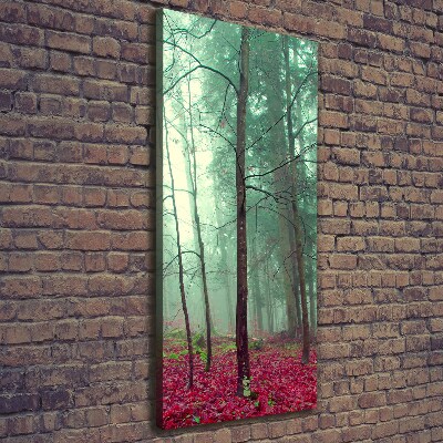 Foto leinwand vertikales Wald im Herbst
