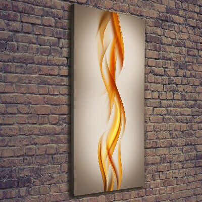 Foto leinwand vertikales Abstrakte Wellen