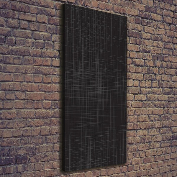 Wandbild vertikales Leinenstruktur
