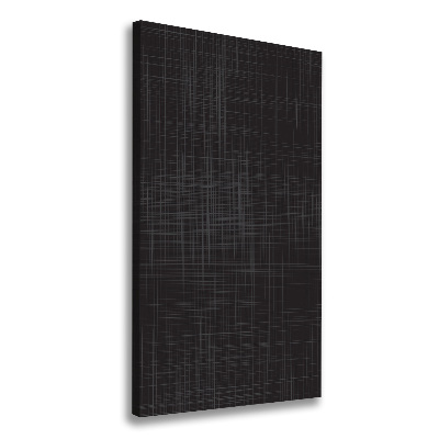 Wandbild vertikales Leinenstruktur