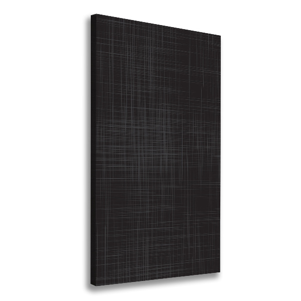 Wandbild vertikales Leinenstruktur