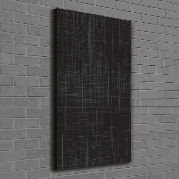 Wandbild vertikales Leinenstruktur