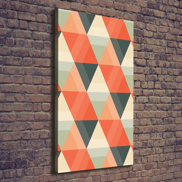 Foto leinwand vertikales Geometrischer Hintergrund