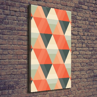 Foto leinwand vertikales Geometrischer Hintergrund