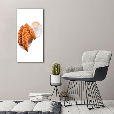 Foto leinwand vertikales Frühstück