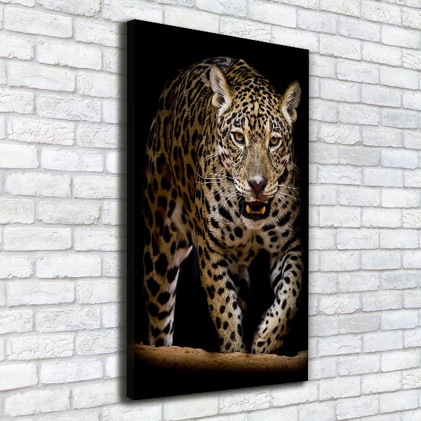 Wandbild vertikales Jaguar