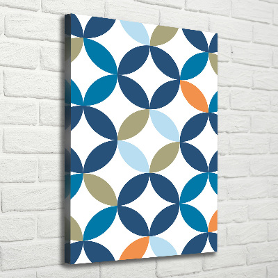 Foto leinwand vertikales Geometrischer Hintergrund