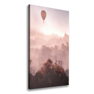 Wandbild vertikales Fliegende Ballons Wald