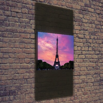 Foto auf leinwand vertikales Eiffelturm Paris