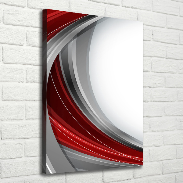 Wandbild vertikales Wellen im Hintergrund