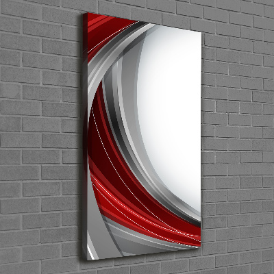 Wandbild vertikales Wellen im Hintergrund