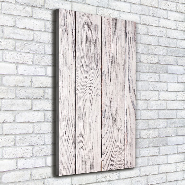 Wandbild vertikales Holzwand