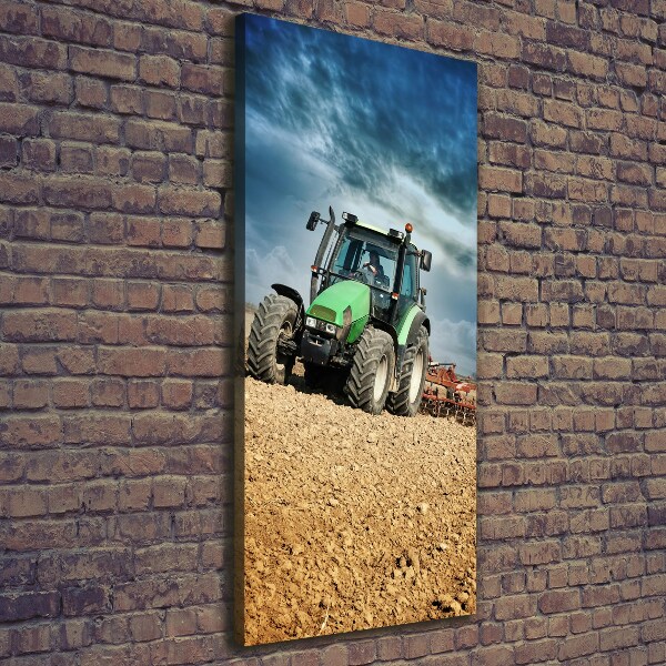 Foto auf leinwand vertikales Traktor