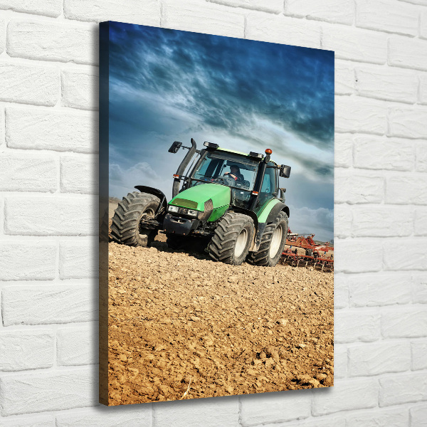 Foto auf leinwand vertikales Traktor