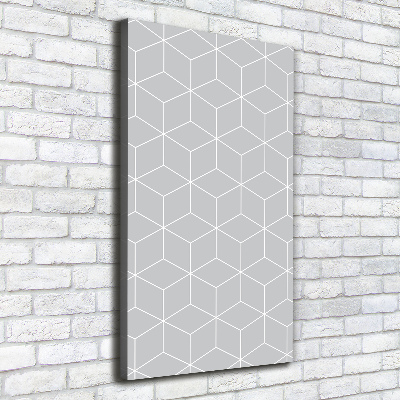 Wandbild vertikales Geometrischer Hintergrund