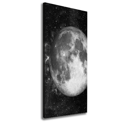 Wandbild vertikales Mond