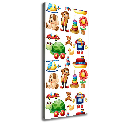 Foto auf leinwand vertikales Spielzeug