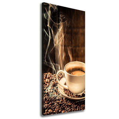 Foto auf leinwand vertikales Aromatischer Kaffee