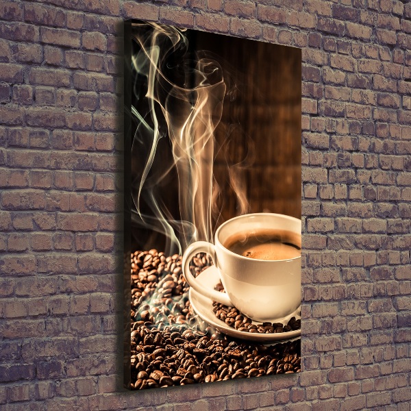 Foto auf leinwand vertikales Aromatischer Kaffee