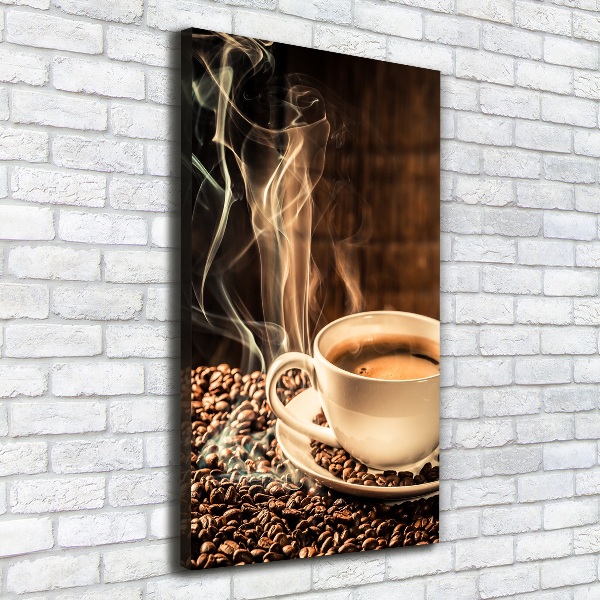 Foto auf leinwand vertikales Aromatischer Kaffee