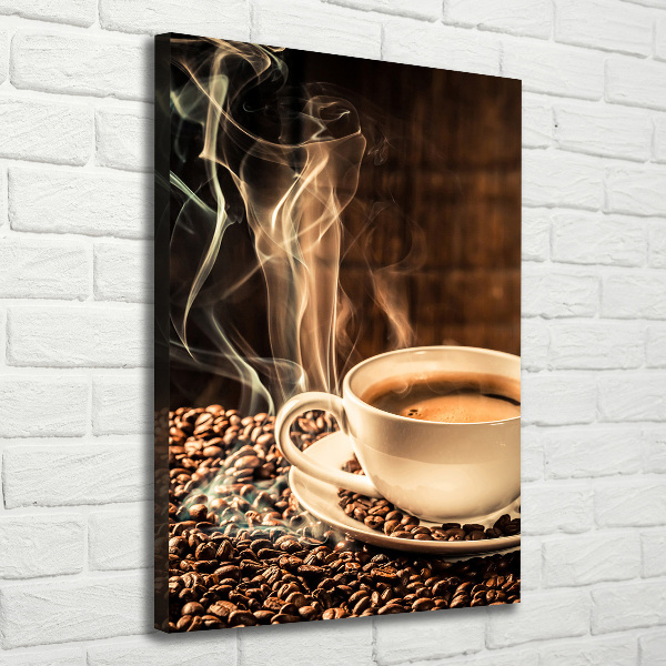 Foto auf leinwand vertikales Aromatischer Kaffee