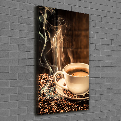 Foto auf leinwand vertikales Aromatischer Kaffee