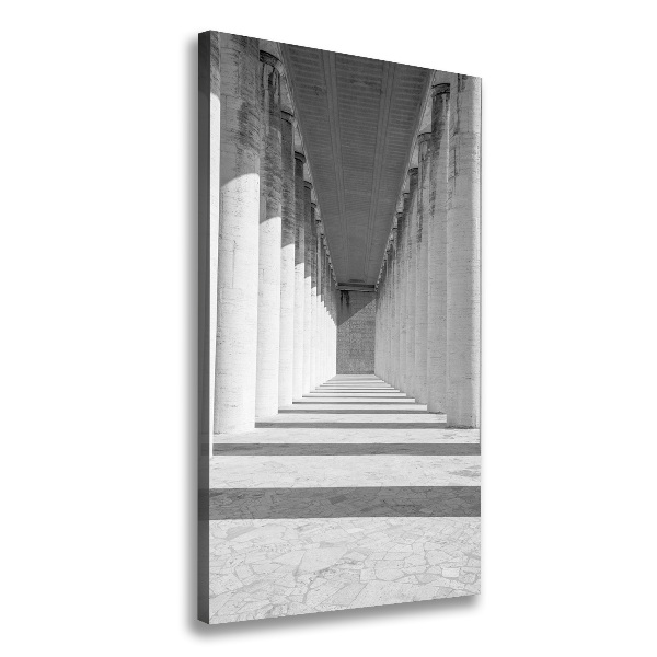 Foto leinwand vertikales Korridor