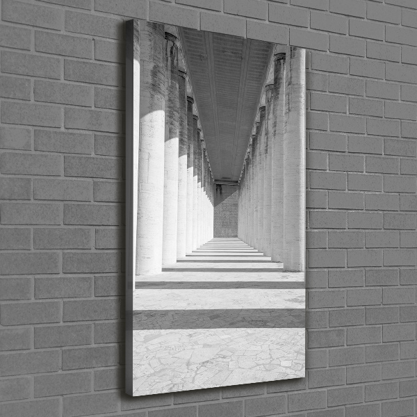 Foto leinwand vertikales Korridor