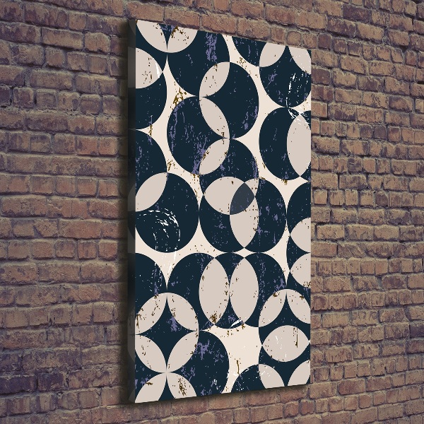 Wandbild vertikales Geometrischer Hintergrund