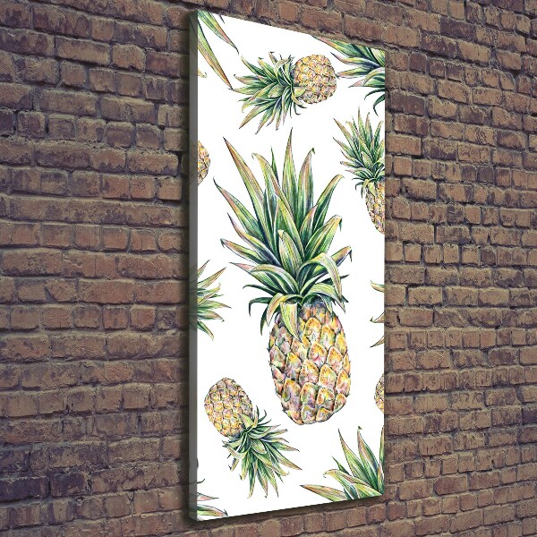 Wandbild vertikales Ananas