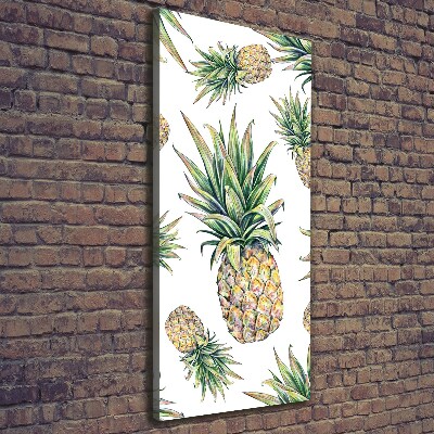 Wandbild vertikales Ananas