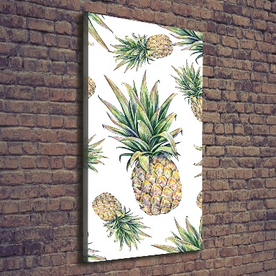 Wandbild vertikales Ananas