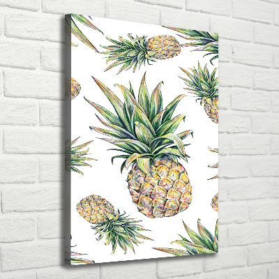 Wandbild vertikales Ananas